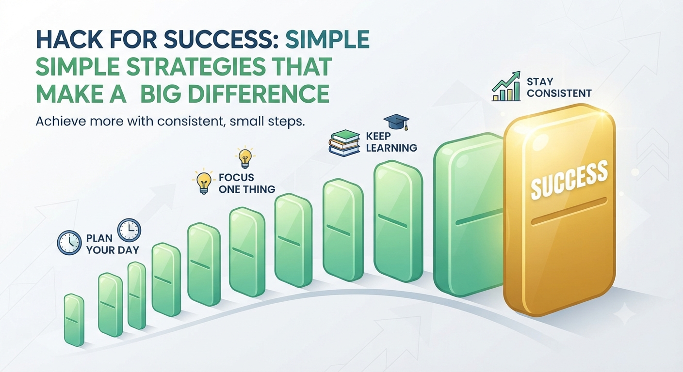 Hack for Success: Simple Strategies That Make a Big Difference