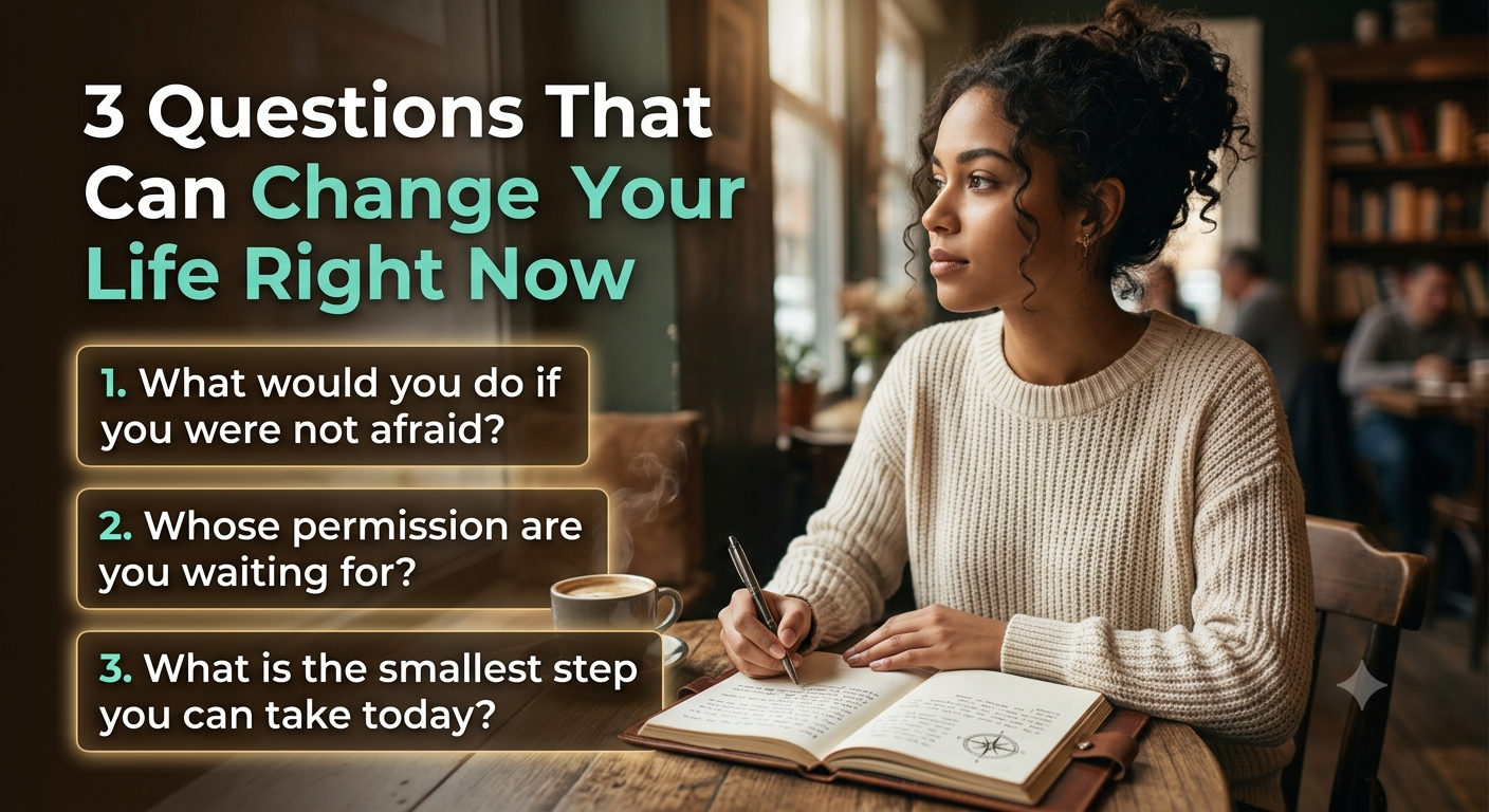 3 Questions That Can Change Your Life Right Now