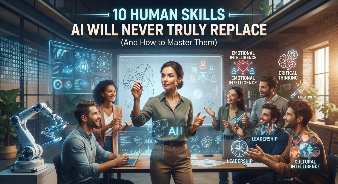 10 Human Skills AI Can't Replace (And How to Master Them)