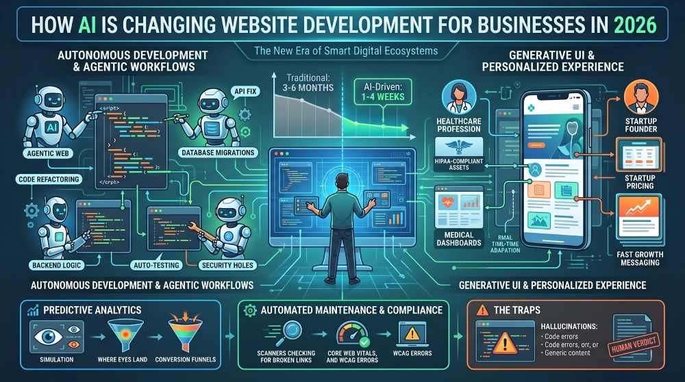 How AI Is Changing Website Development for Businesses in 2026