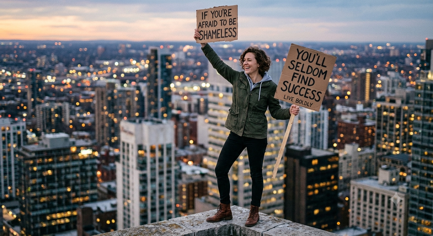 Why Fear of Being Shameless Kills Your Chances of Success